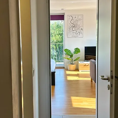Appartement Quiet Garden-view Düsseldorf